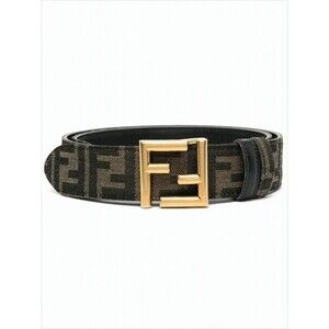 Fendi Regular Width Monogram Belt - NWT